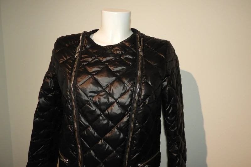 The Kooples gevoerde jas dubbele rits Als Nieuw M, Maat 38/40 (M), Verzenden, Zwart, Zo goed als nieuw