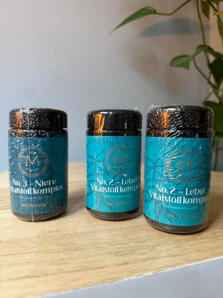 Medicusan Vitalstoffkomplex No.2 & No.3 (3x) – nieuw, Ophalen of Verzenden, Zo goed als nieuw