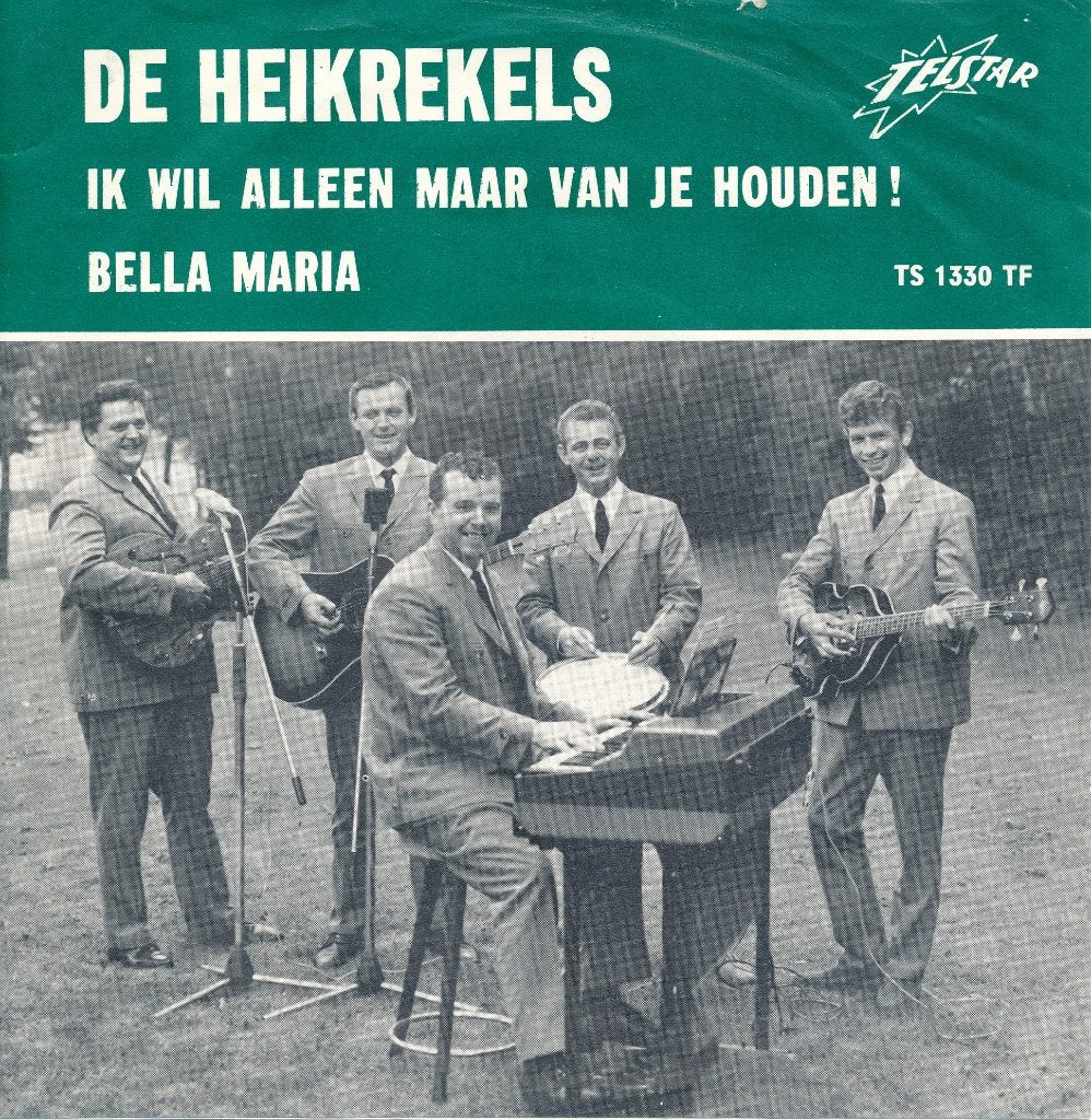943 Heikrekels - Ik wil alleen maar van je houden (1967), Ophalen of Verzenden, Gebruikt, 7 inch, Nederlandstalig