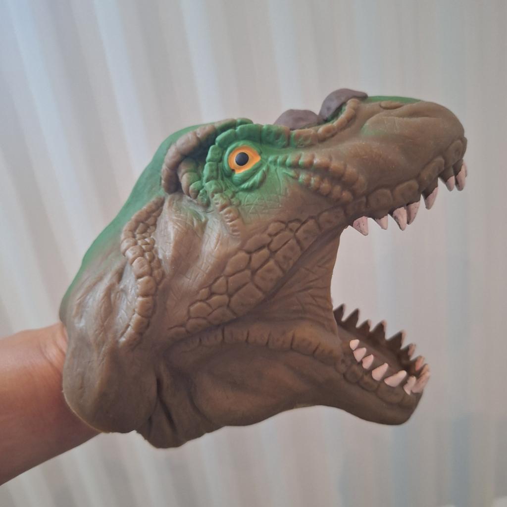 Dino Handpop, Kinderen en Baby's, Speelgoed | Overig, Zo goed als nieuw, Jongen of Meisje, Ophalen of Verzenden