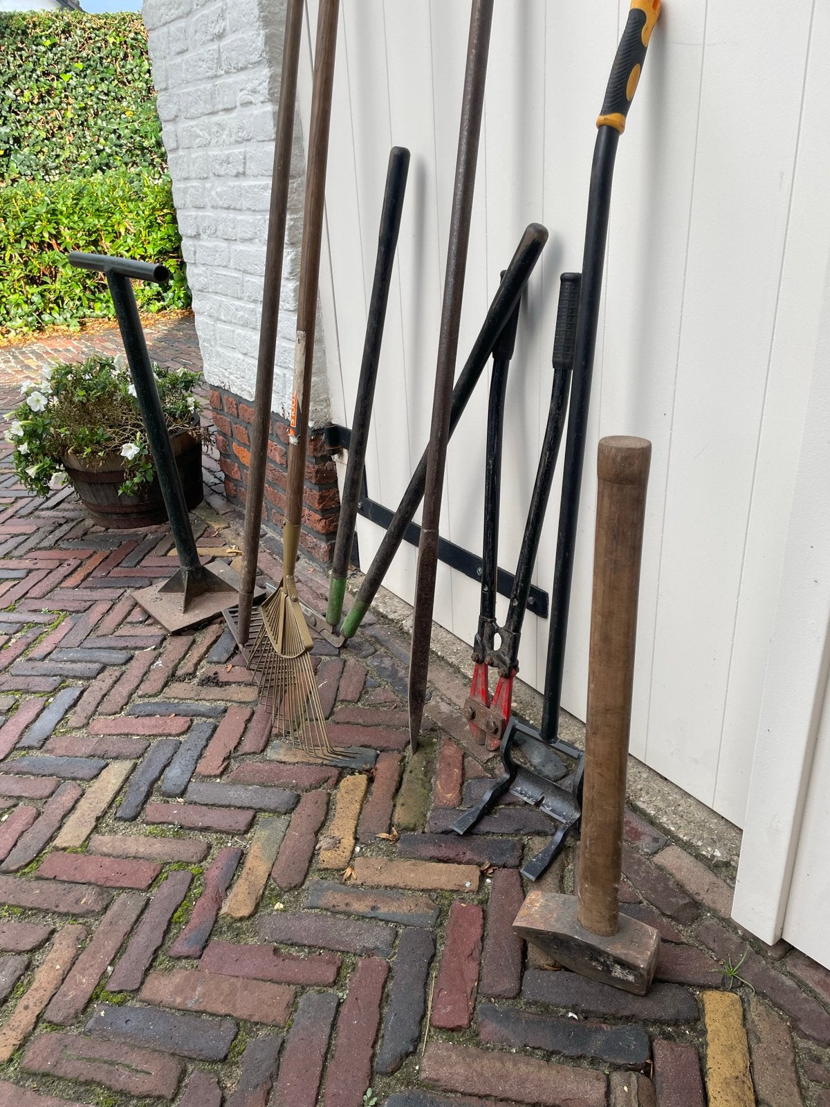 Diverse tuingereedschappen - Gebruikt, Ophalen, Gebruikt, Hark
