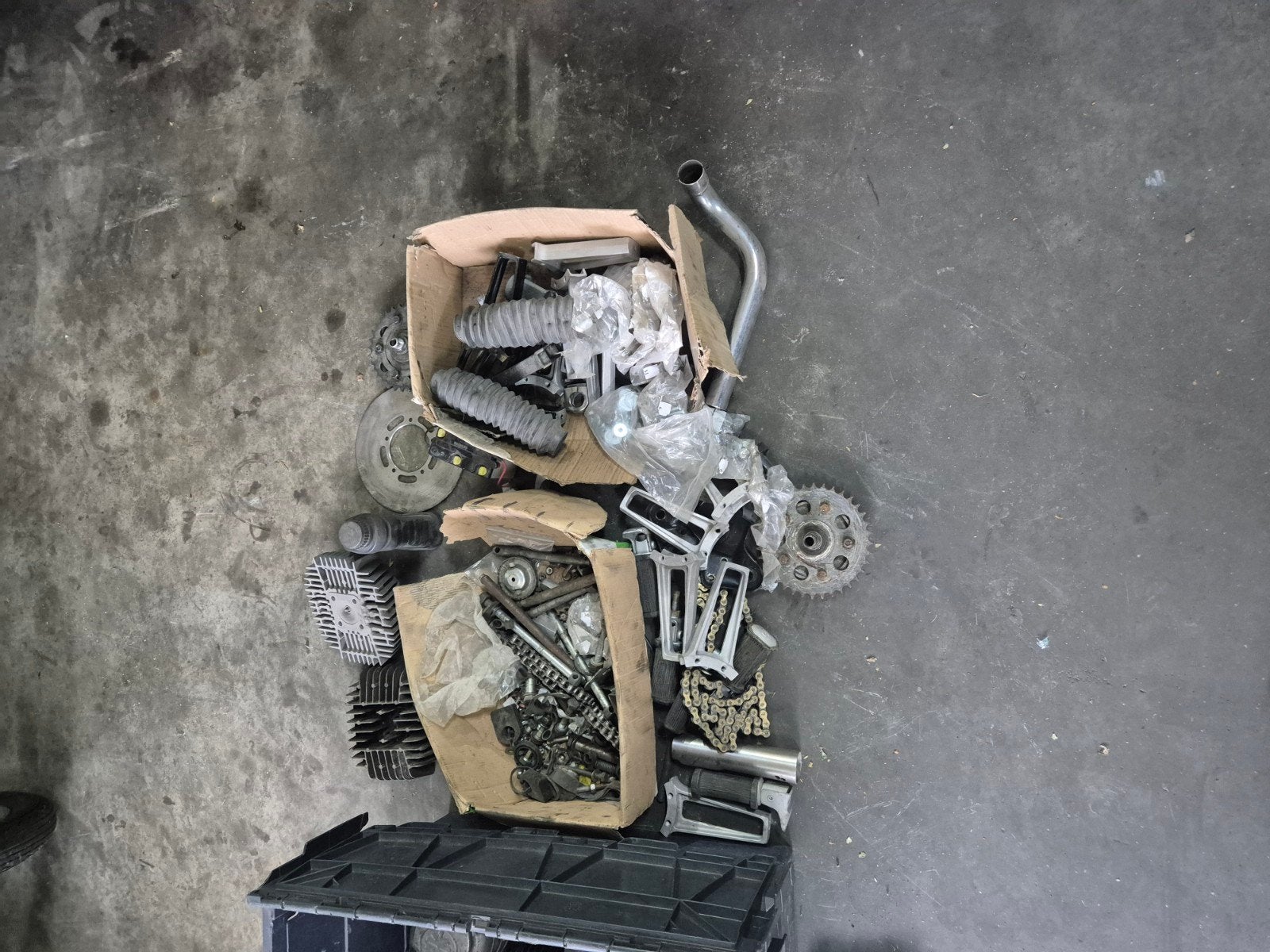 Partij kreidler onderdelen, Fietsen en Brommers, Rhenen, Gebruikt, Van Belzen scooters, Overige typen