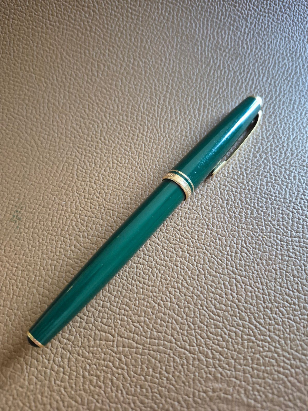 Prachtige Montblanc Generation Rollerball pen – groen / Goud, Ophalen of Verzenden, Gebruikt