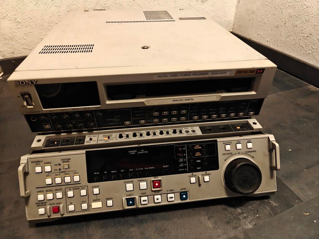 Sony DNW-A45P Betacam SX recorder - defect, Ophalen of Verzenden, Niet werkend, Overige typen