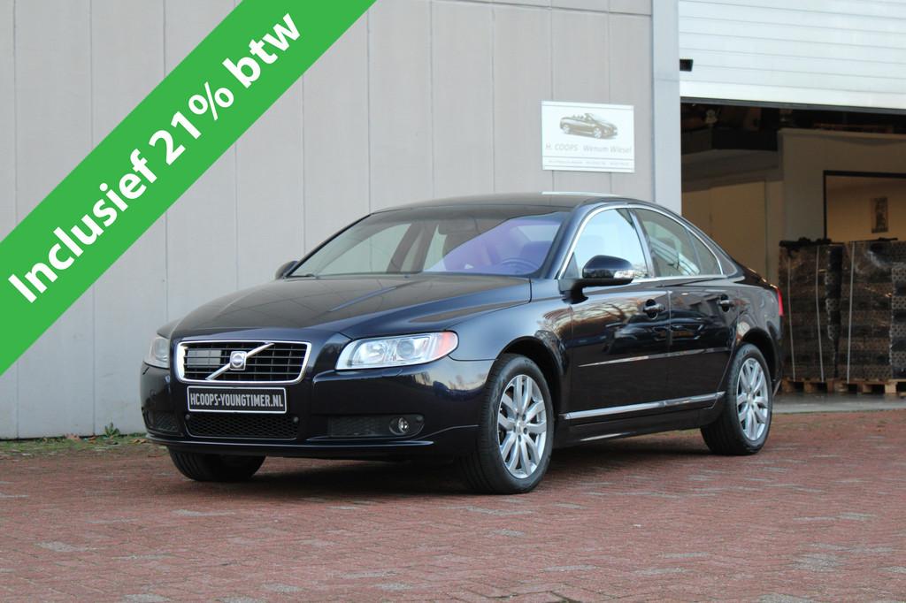 Volvo S80 3.2 AWD AUTOMAAT YOUNGTIMER incl. 21% BTW, Automaat, 238 pk, Met garantie (alle), Blauw