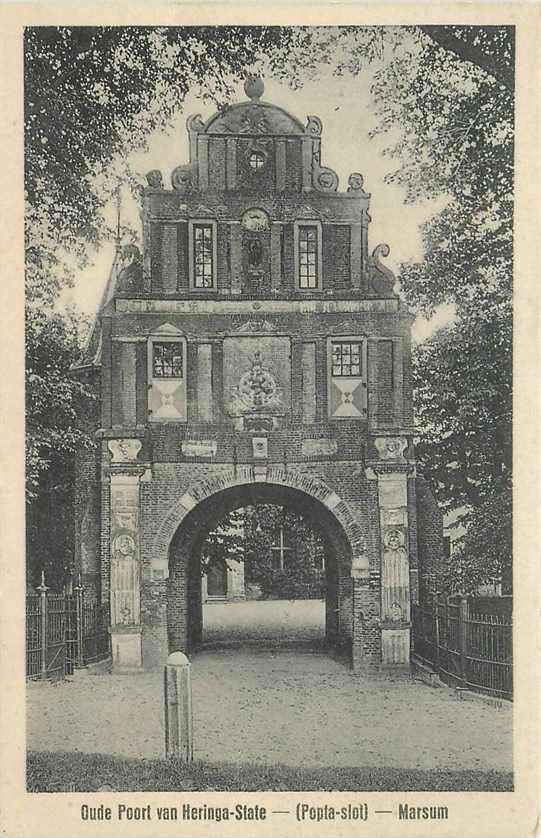 377-422-013 Marssum Oude Poort Heringa State, Verzenden, Voor 1920, Friesland