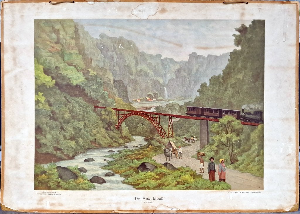 De Anai-kloof. Sumatra / W.C.C. Bleckman, Antiek en Kunst, Ophalen, Geschiedenis