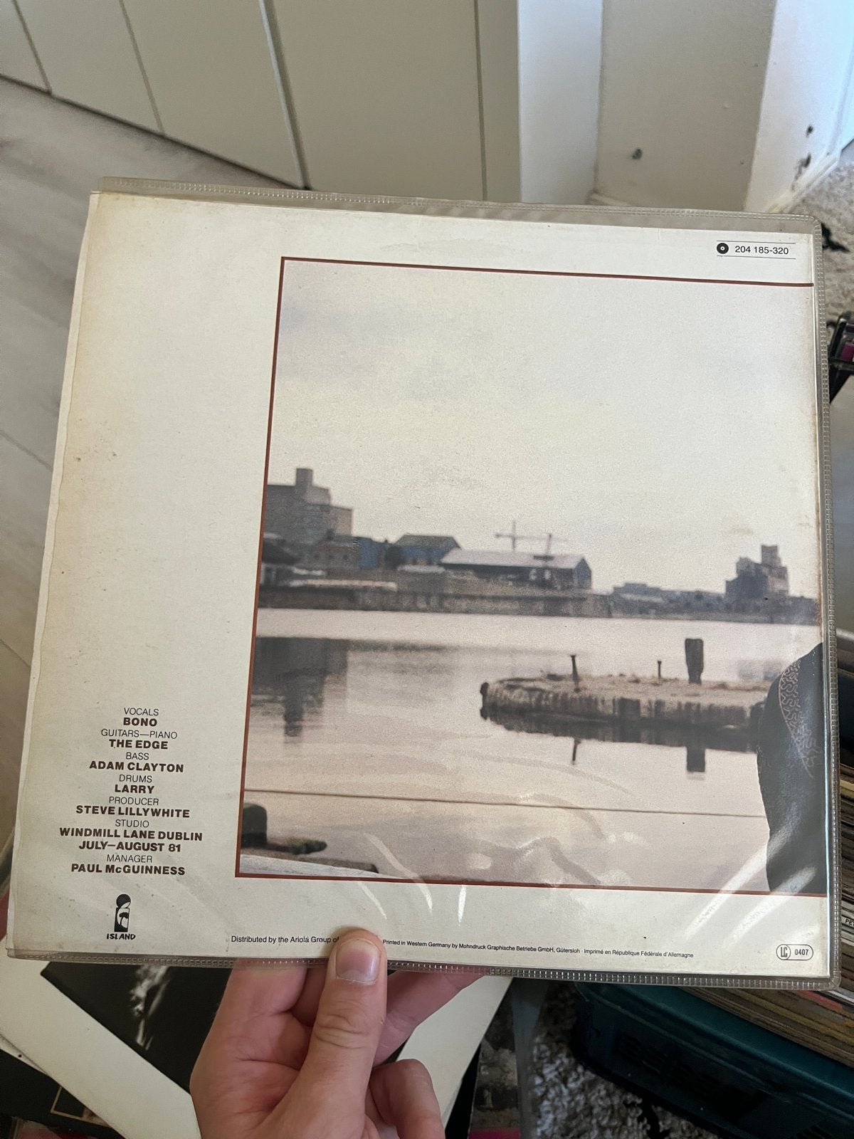 U2 - October LP (1981) - Pop Rock Klassieker, Cd's en Dvd's, Vinyl | Pop, Gebruikt, Pop, LP, 12 inch, Ophalen