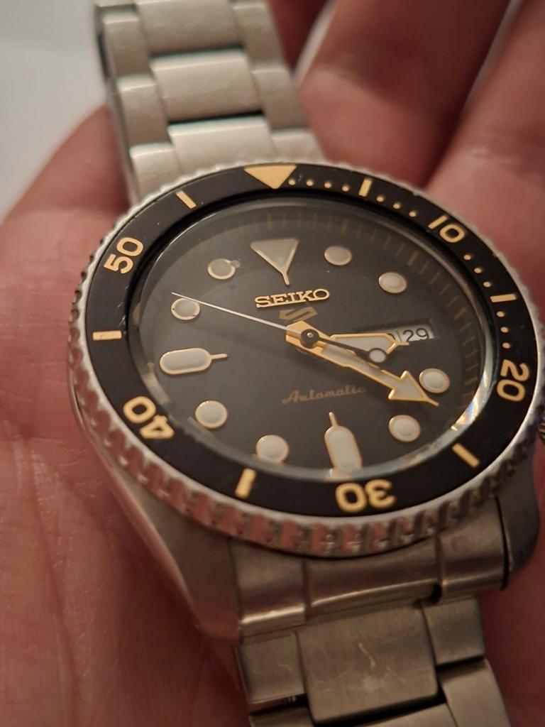 Seiko 5 sport, Ophalen, Gebruikt, Staal, Polshorloge