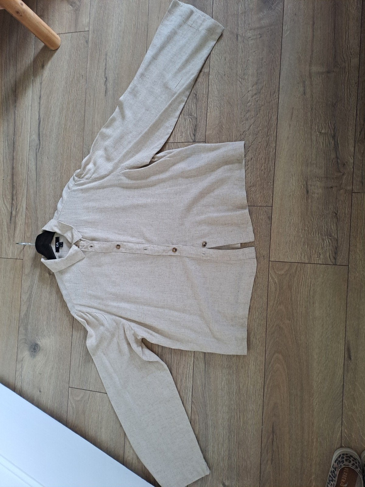 Beige blouse, Ophalen of Verzenden, Zo goed als nieuw, Beige