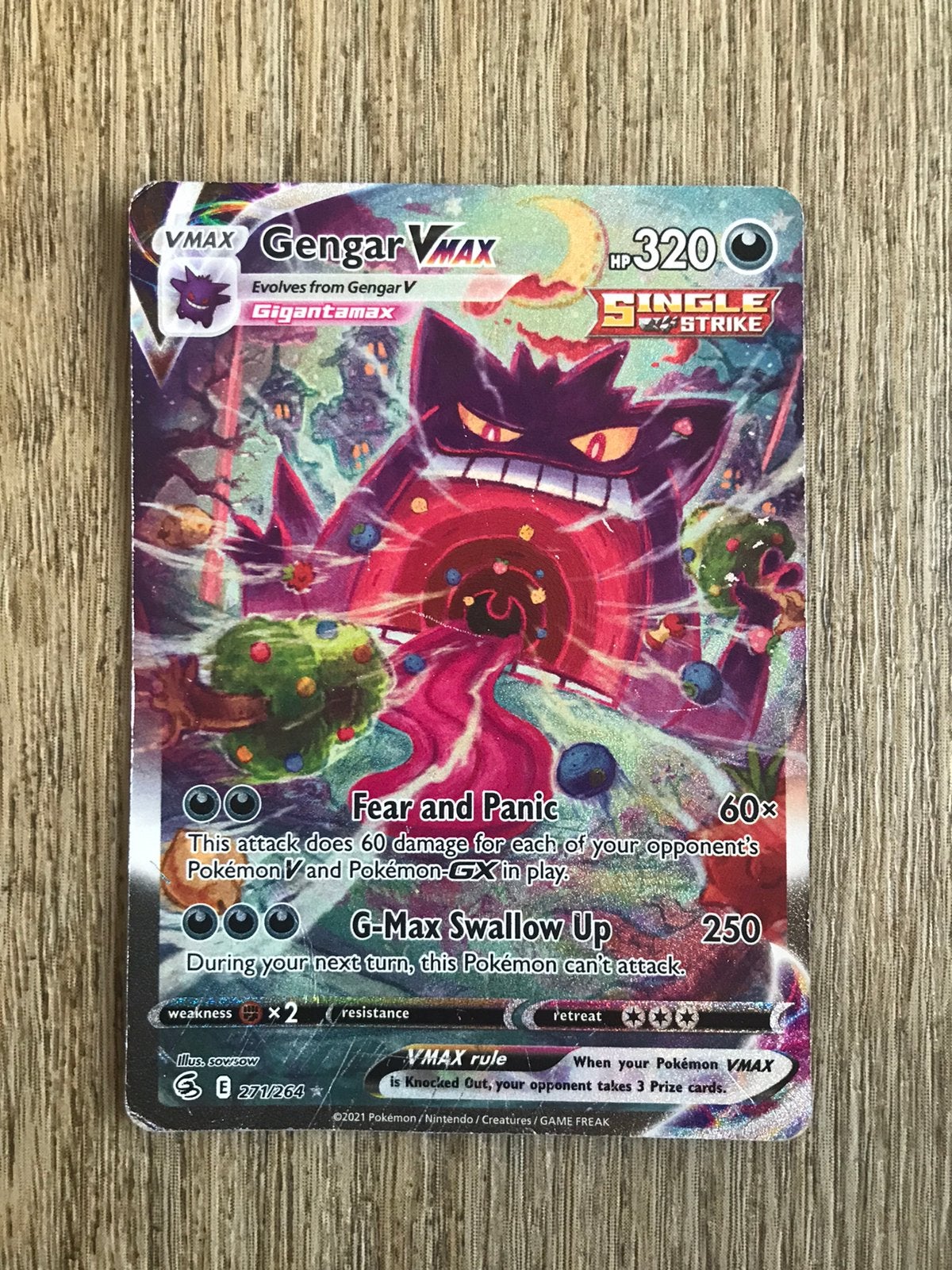 Gengar Vmax, Ophalen of Verzenden
