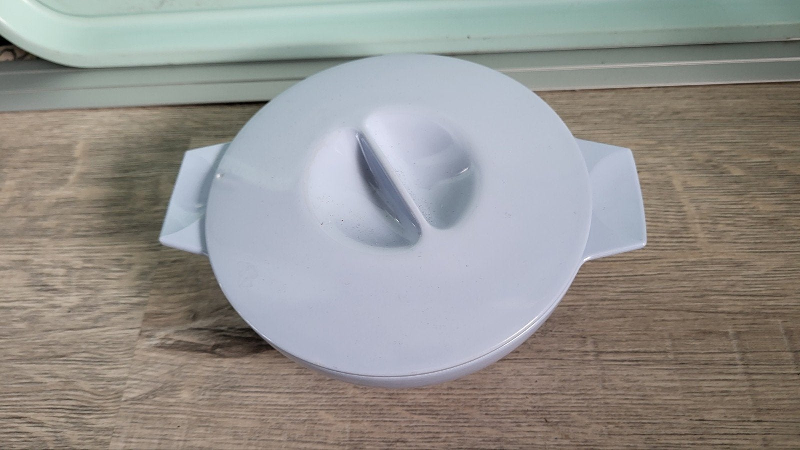 retro bakeliet schaaltje pastelblauw vintage bakje als nieuw, Verzamelen, Retro, Ophalen of Verzenden, Huis en Inrichting