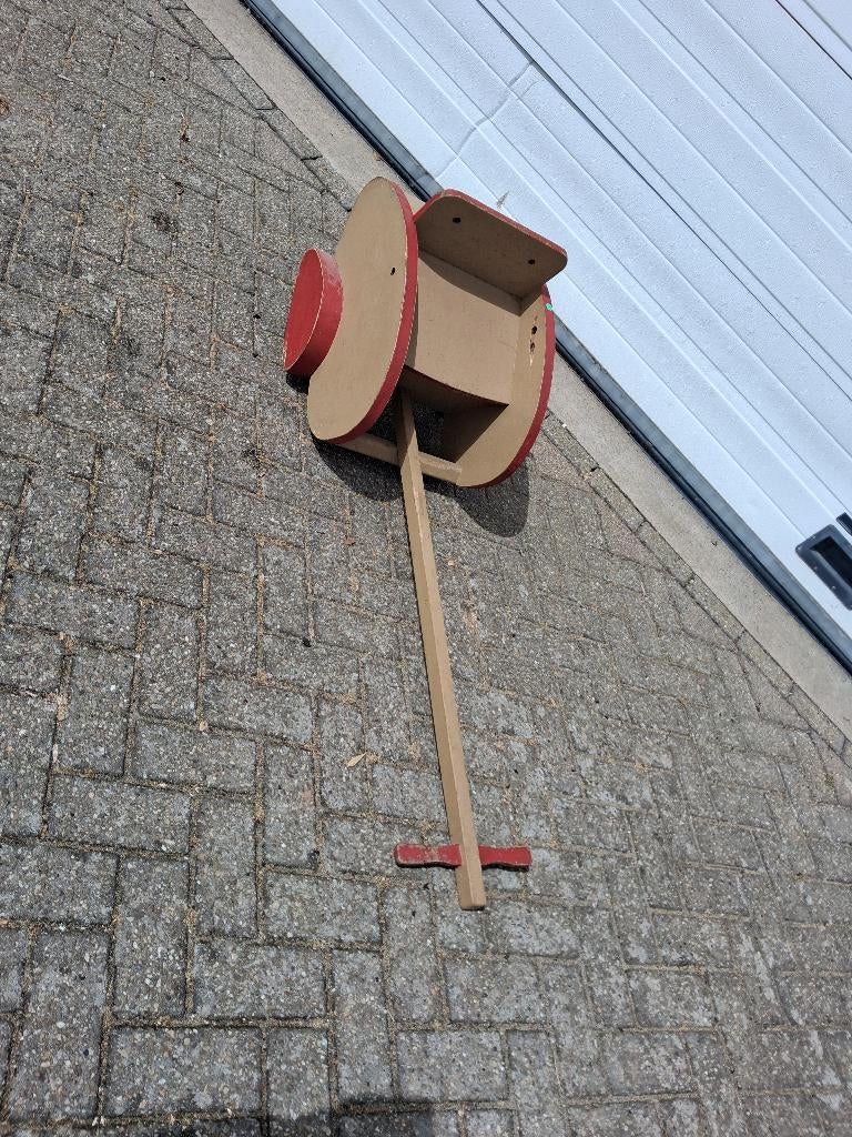 strandkarretje van vroegere tijden, Ophalen
