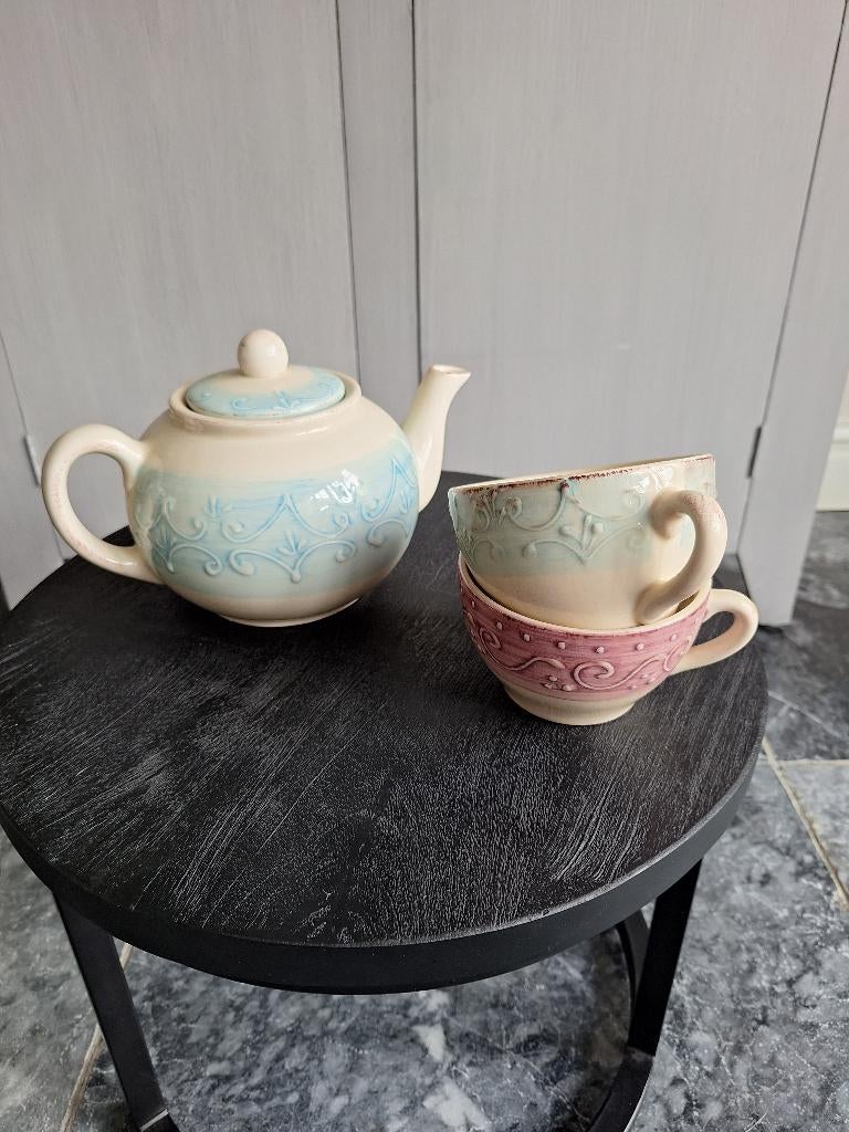 Rice theepot met kopjes, Ophalen, Overige typen, Zo goed als nieuw, Overige stijlen