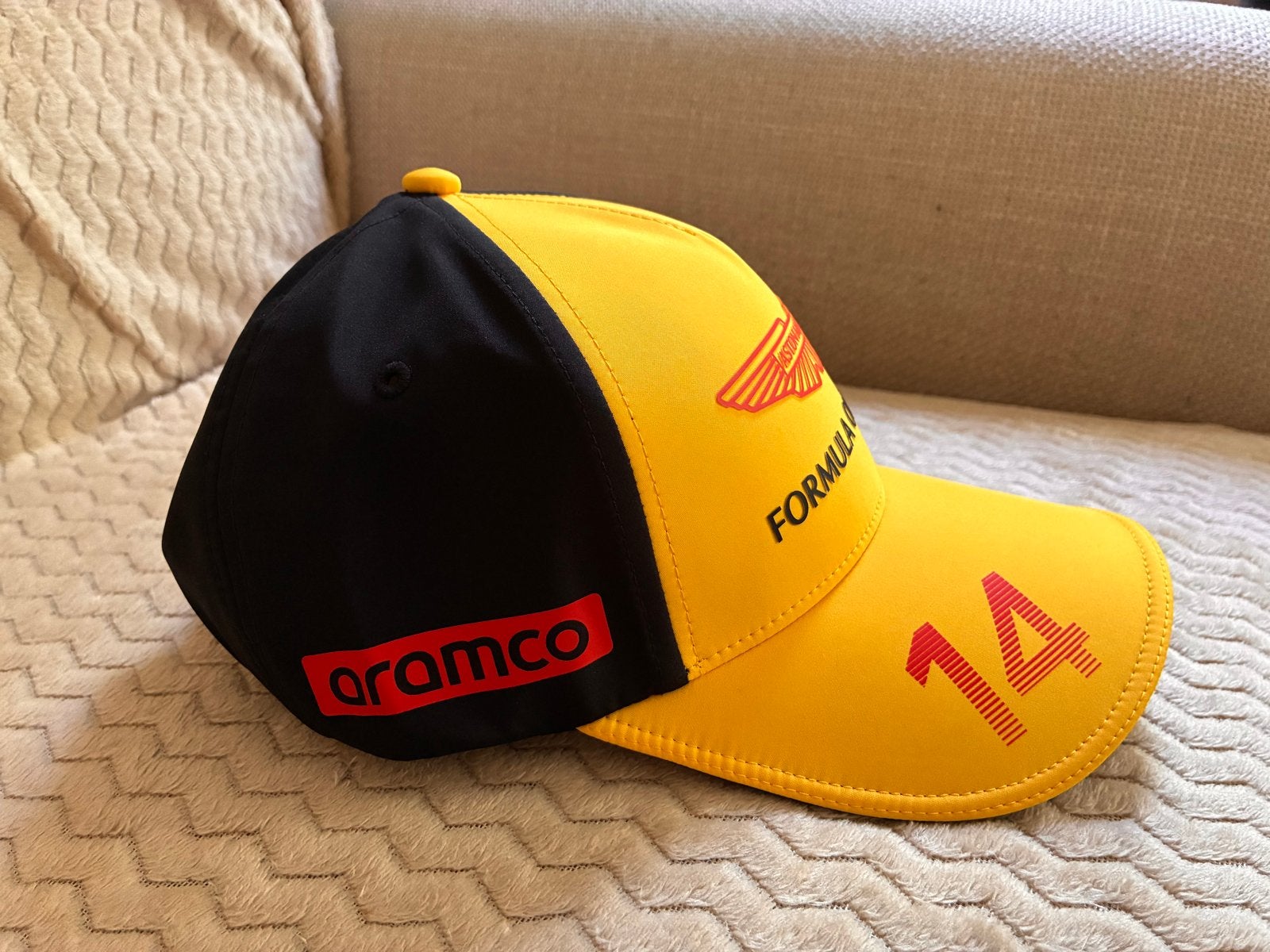 Aston Martin F1 Alonso Spanje GP Pet - Nieuw, Ophalen of Verzenden, Nieuw, One size fits all, Pet