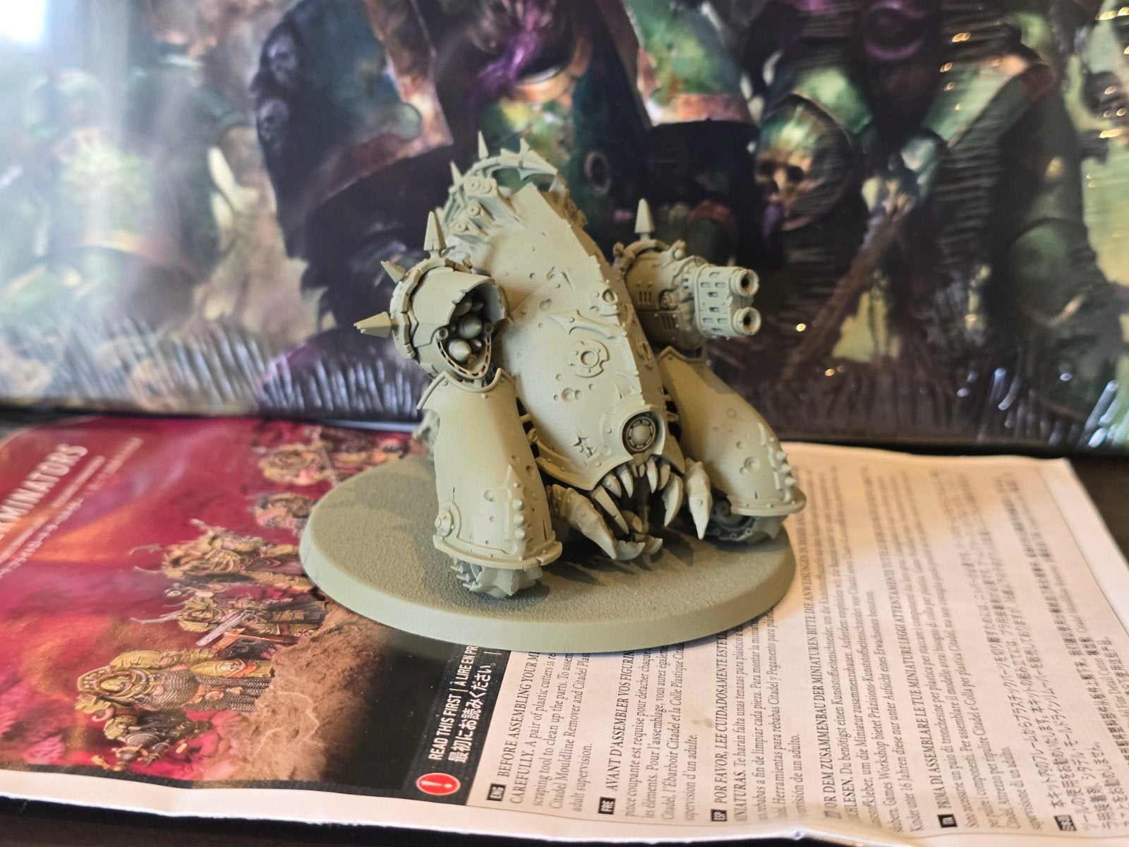 Myphitic Blight-hauler - Death Guard Warhammer 40K, Hobby en Vrije tijd, Wargaming, Ophalen of Verzenden, Zo goed als nieuw, Geverfd