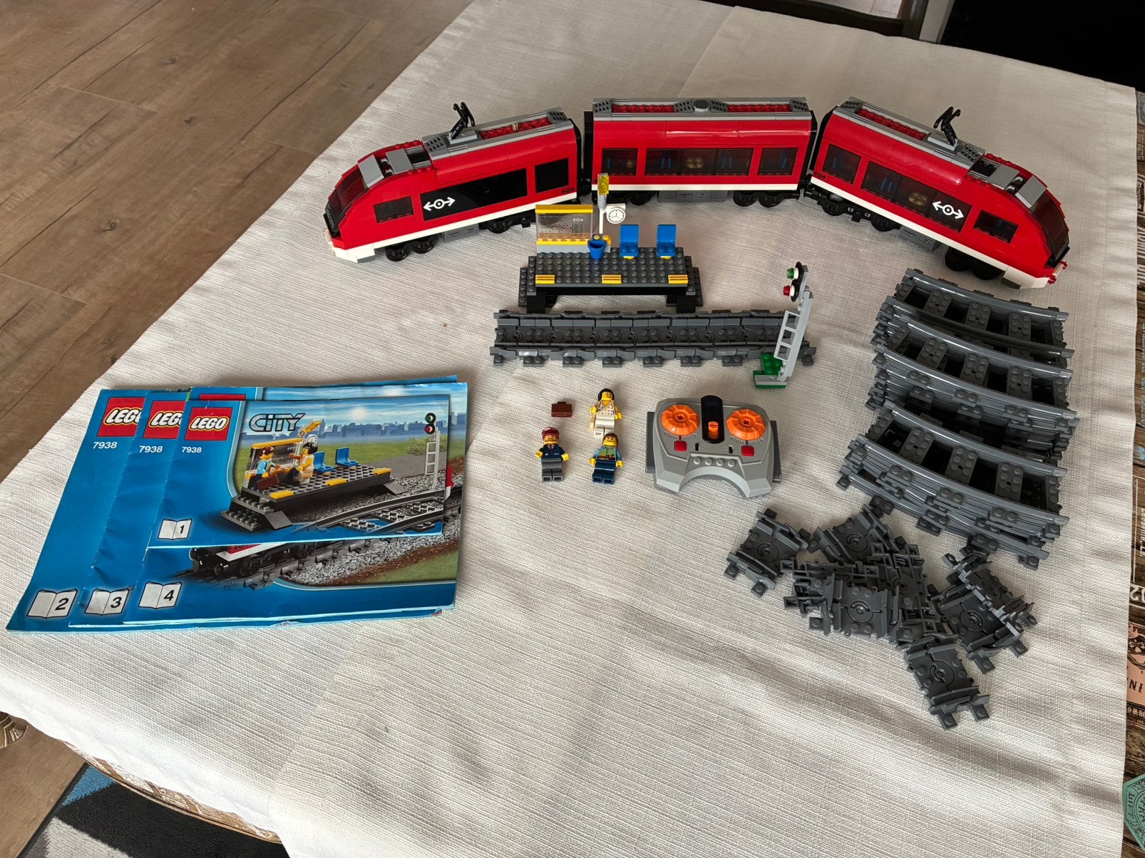 Lego 7938 Passagiers trein, Compleet, Lego, Ophalen of Verzenden, Complete set