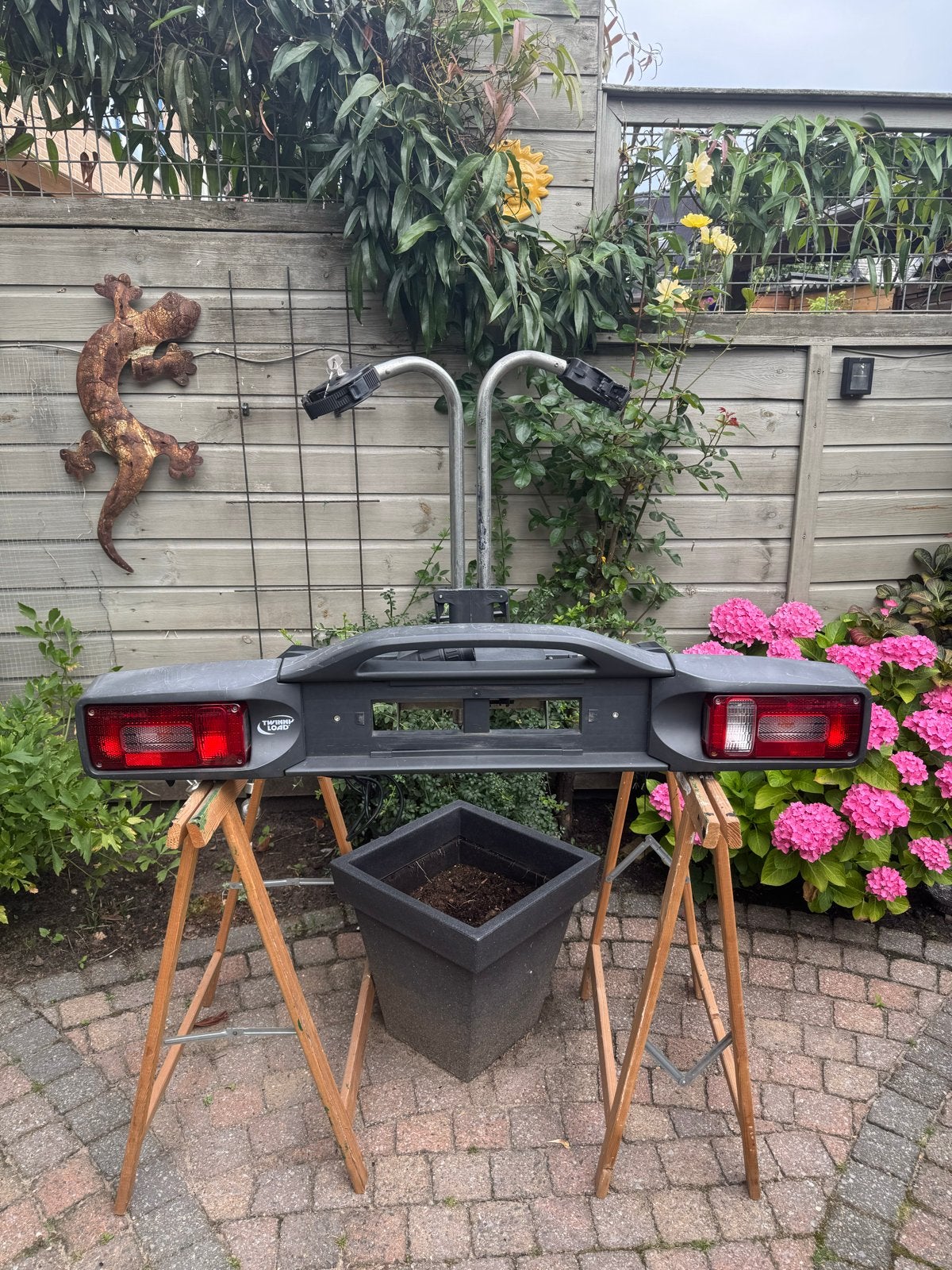 Twinny Load SWING FFK Trekhaakdrager - Gebruikt, Auto diversen, Ophalen, 2 fietsen, Gebruikt, Trekhaakdrager