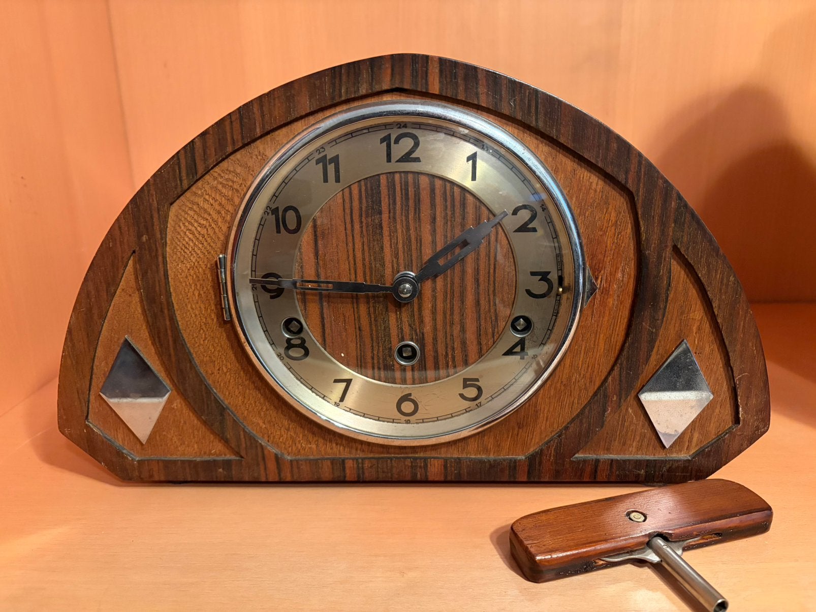 “Amsterdamse School/Art Deco” pendule, Antiek en Kunst, Ophalen of Verzenden