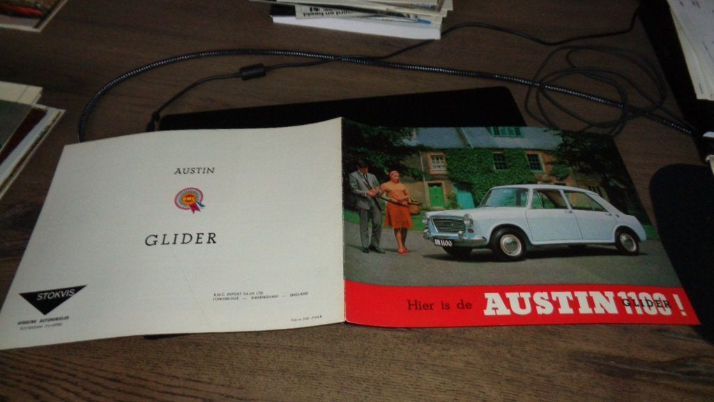 Folder AUSTIN 1100 GLIDER, Verzenden, Nieuw, Overige merken