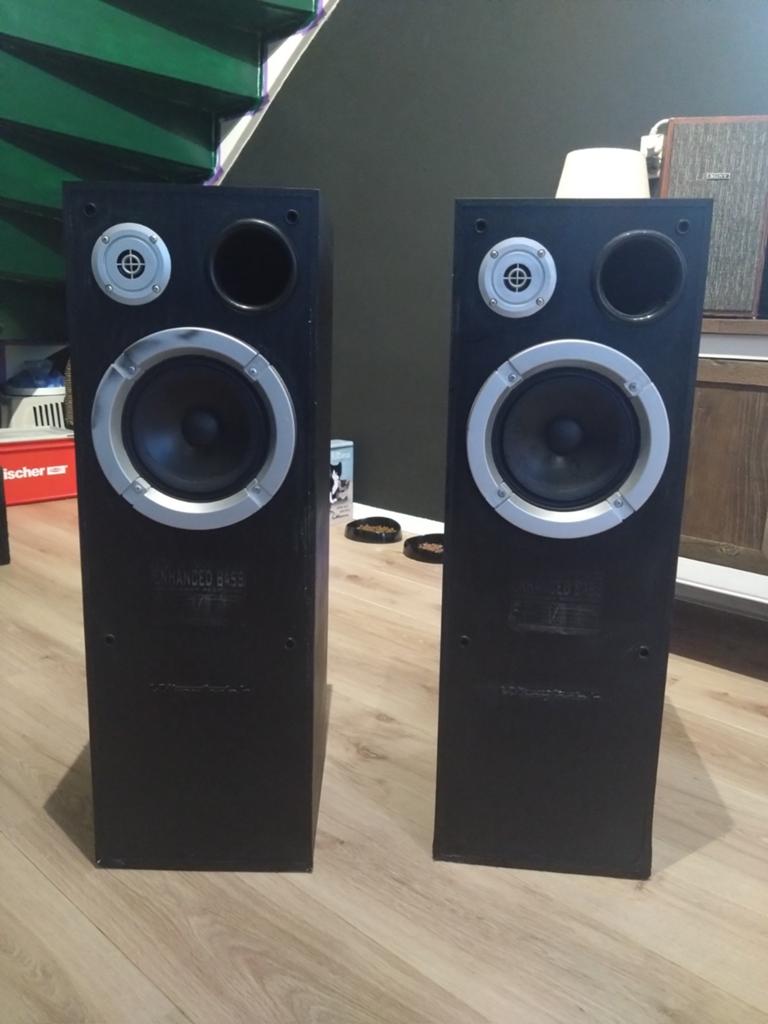Wharfedale S900 Stereo Speakers - Goede staat, Gebruikt, Minder dan 60 watt, Front, Rear of Stereo speakers, Ophalen