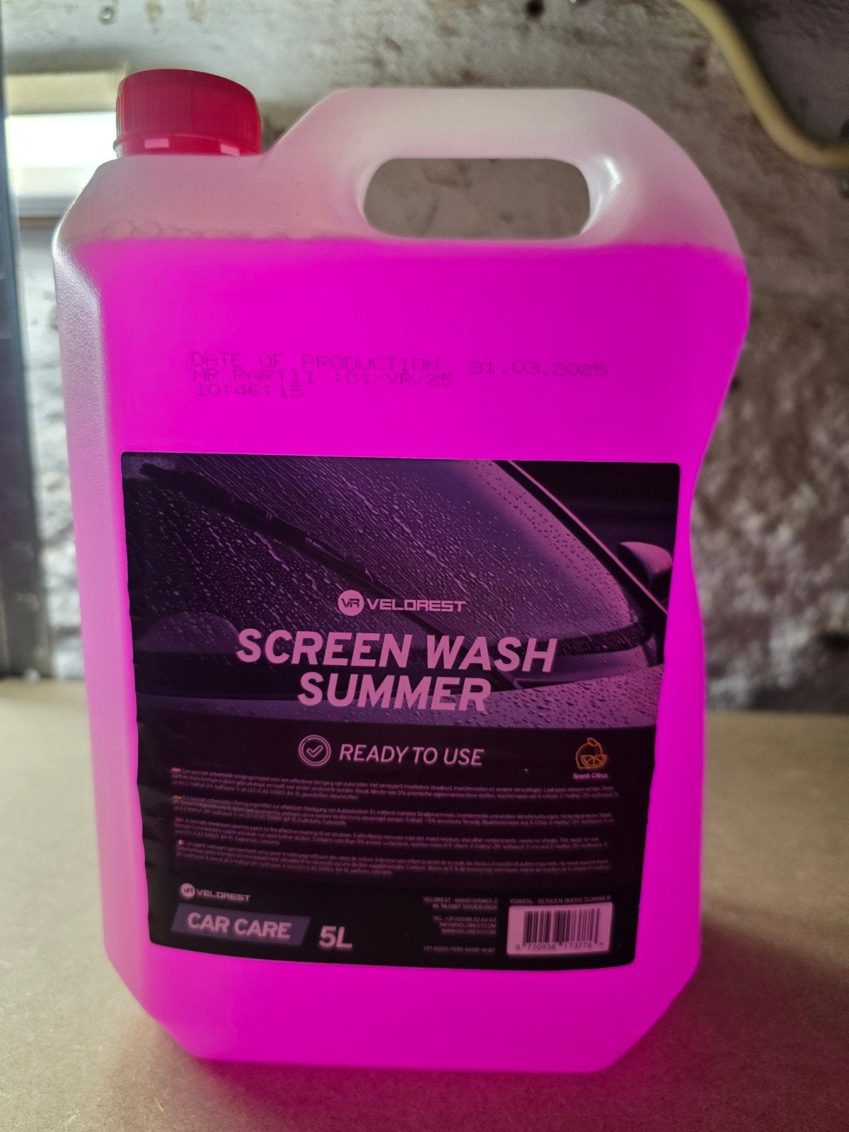 Ruitenwisservloeistof gratis ongeopend 4x 5L, Ophalen, Nieuw