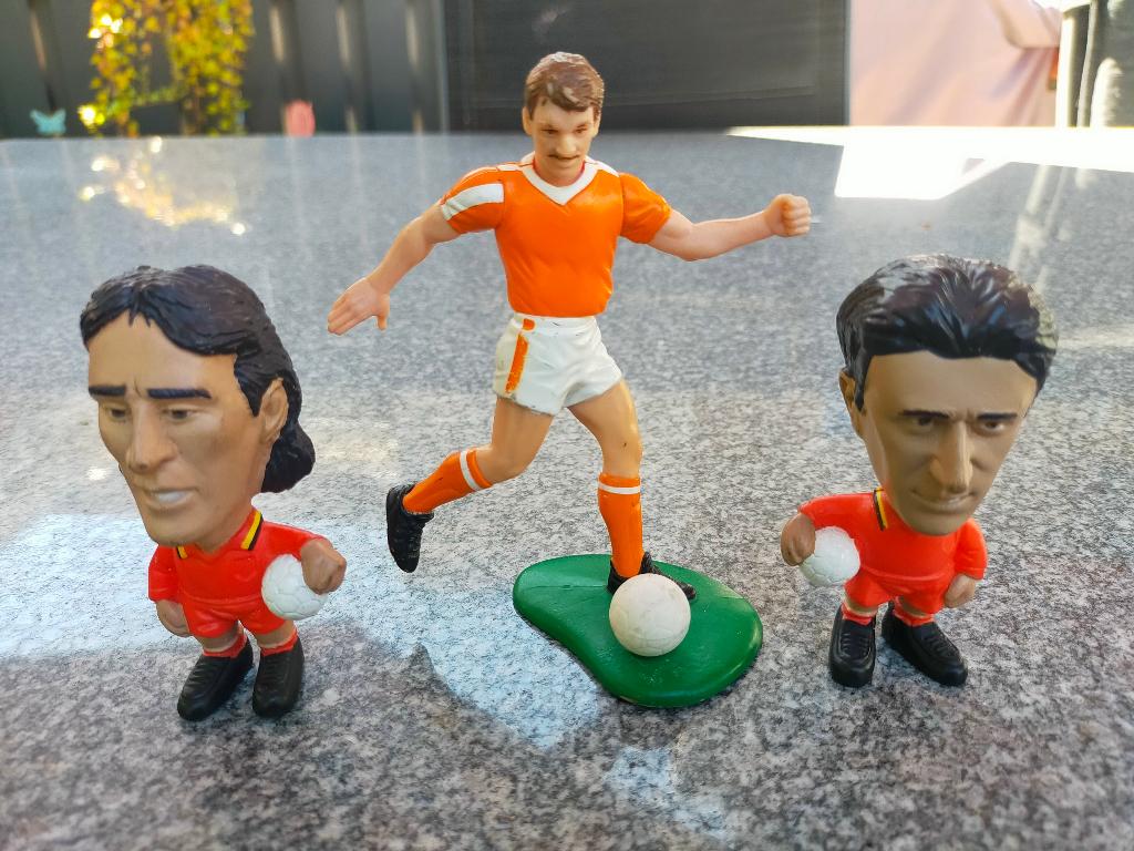 Voetbal poppetjes, Verzamelen, Poppetjes en Figuurtjes, Ophalen, Zo goed als nieuw