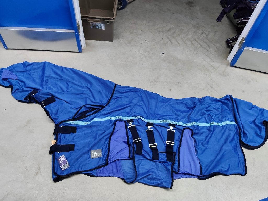 Vliegendeken HH Mesh Pro Belly SS21 true blue 165 & 215 cm, Ophalen of Verzenden, Nieuw, Deken