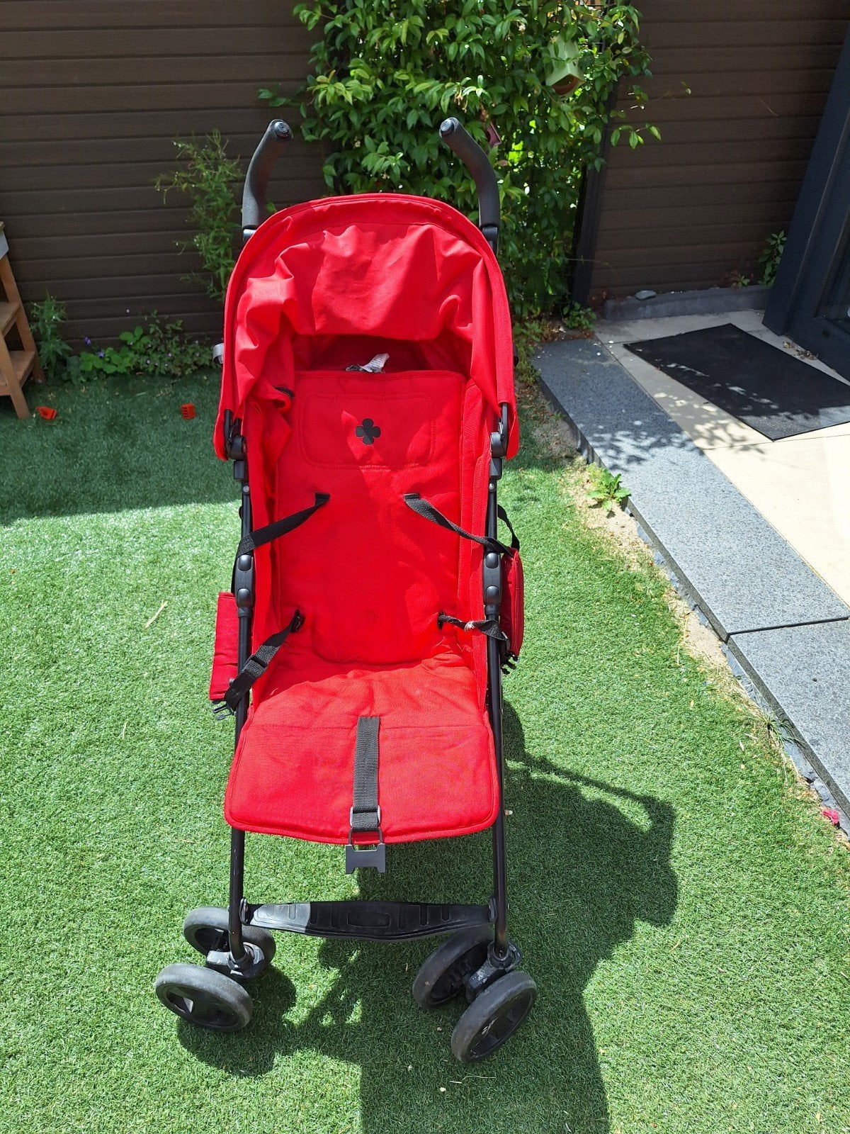 Rode buggy, Kinderen en Baby's, Ophalen, Gebruikt