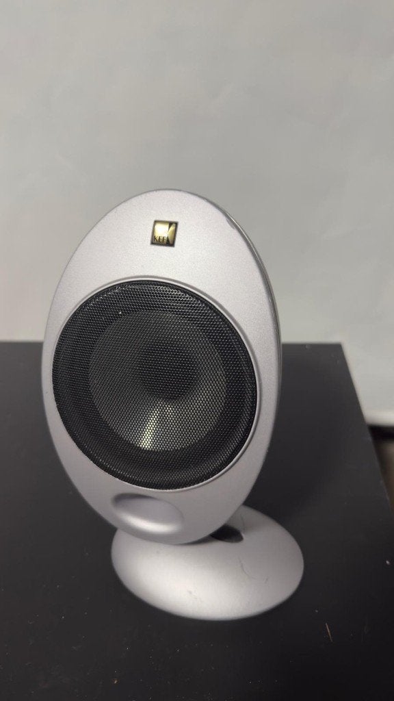 KEF Eitjes 5.1 (alle 5), Speakerset, Ophalen of Verzenden, Zo goed als nieuw, 60 tot 120 watt