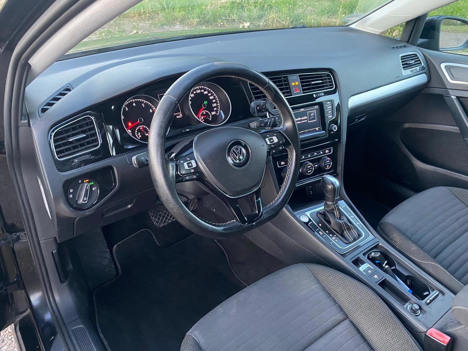 Volkswagen Golf 1.4 TSI Highline R-Line 5-Drs Automaat ECC A, Auto's, Euro 5, Stof, Gebruikt, Zwart