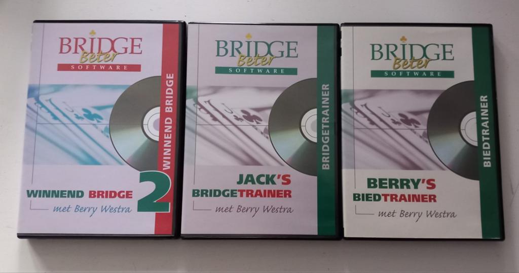 3 CDROMS BRIDGE BETER MET BERRY WESTRA, Ophalen of Verzenden