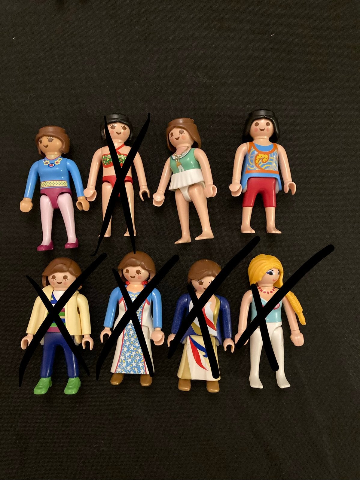 Playmobil vrouwen poppen., Ophalen of Verzenden, Zo goed als nieuw