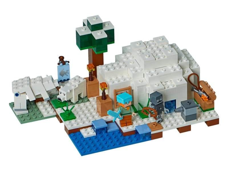 Lego minicraft 21142 De iglo, Kinderen en Baby's, Minecraft, Lego, Ophalen of Verzenden, Zo goed als nieuw