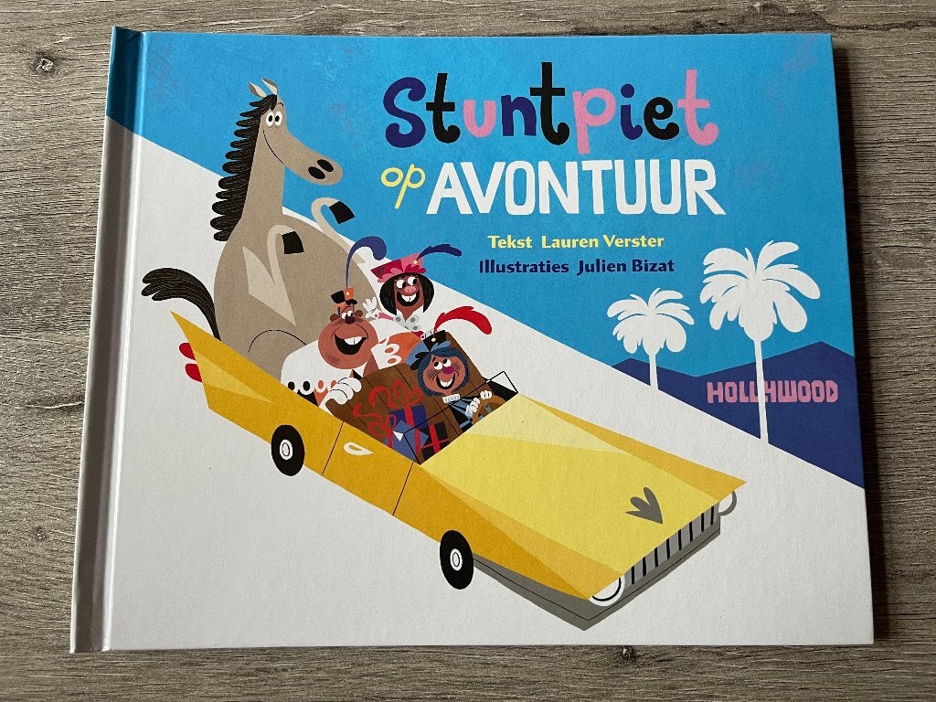 Boek Stuntpiet op avontuur, Ophalen of Verzenden, Gelezen, Lauren Verster & Julien Bizat, Fictie algemeen