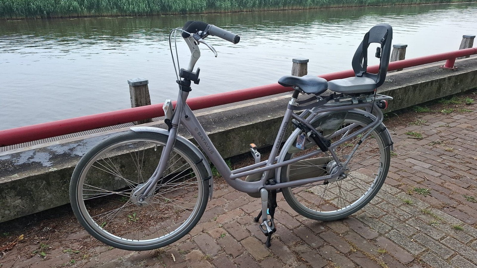 Batavus damesfiets mambo met kinderzitje, Fietsen en Brommers, Fietsen | Dames | Damesfietsen, Ophalen, Batavus, Versnellingen