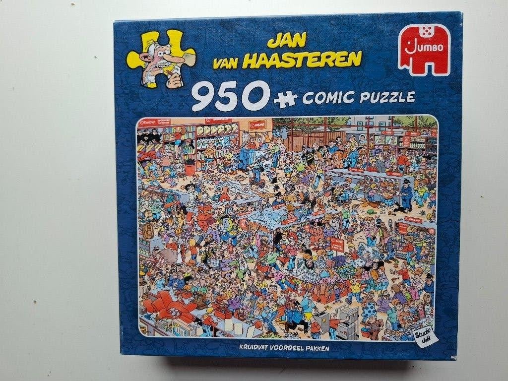 Jan van Haasteren puzzel- Kruidvat Voordeel Pakken-950 stuks, Ophalen of Verzenden, 500 t/m 1500 stukjes, Zo goed als nieuw