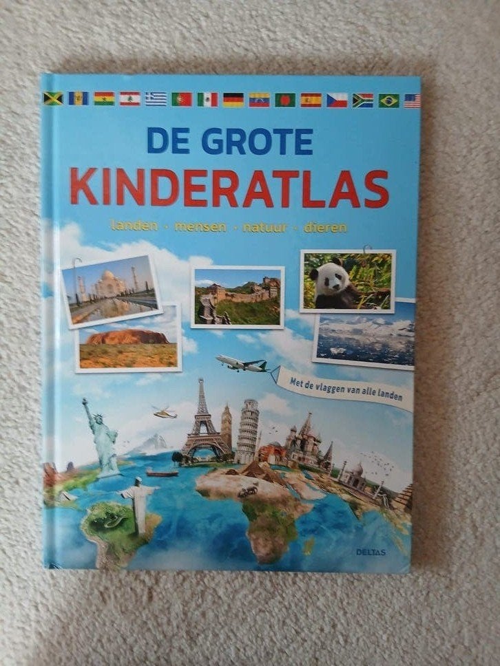 De Grote Kinderatlas: Landen, Mensen, Natuur, Dieren, Overige atlassen, 2000 tot heden, Deltas, Ophalen of Verzenden