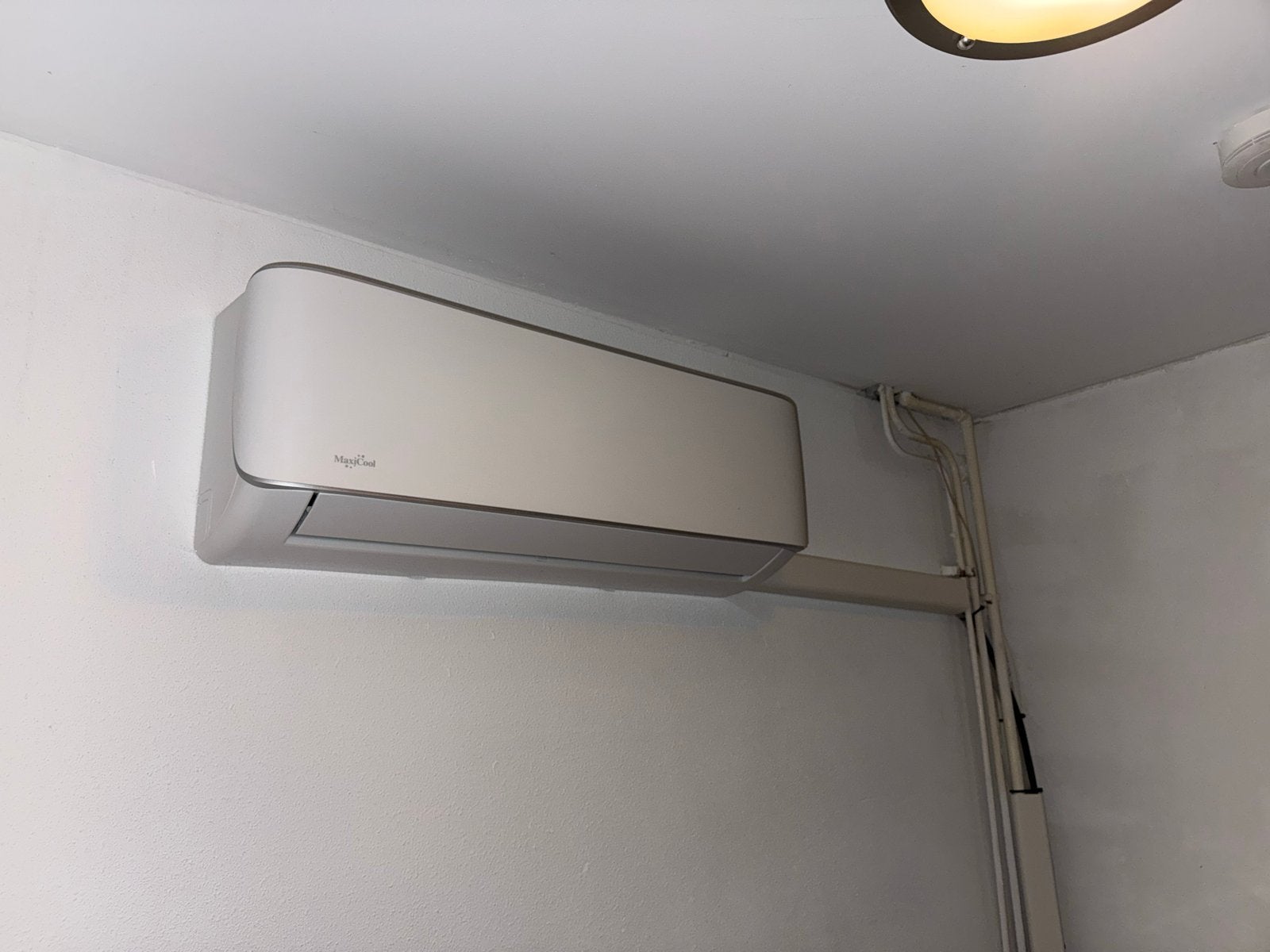 MaxiCool Wandairco met afstandsbediening, Witgoed en Apparatuur, Ophalen, Gebruikt, Minder dan 60 m³, 3 snelheden of meer