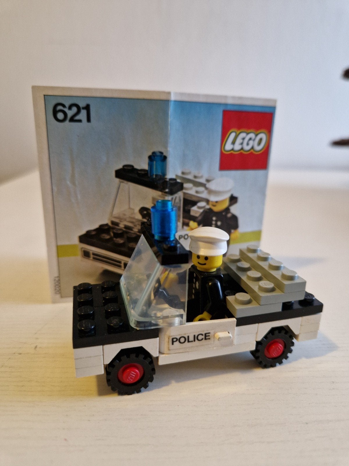 Lego 621 - Police car, Compleet, Gebruikt, Lego, Ophalen of Verzenden