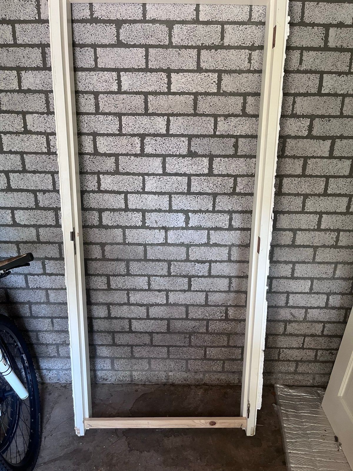 Houten binnendeurkozijn 92,5 x 206,5 cm – 12 cm diep, Doe-het-zelf en Verbouw, Deuren en Horren, Ophalen, Gebruikt, 80 tot 100 cm