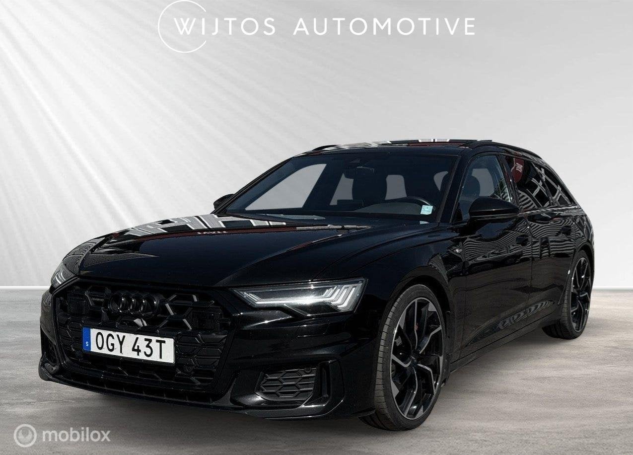 Audi A6 Avant 55 TFSI e quattro S Line Comp, pano, B&O, trek, Auto's, Audi, Automaat, Automatische klimaatregeling, Gebruikt, 4 cilinders
