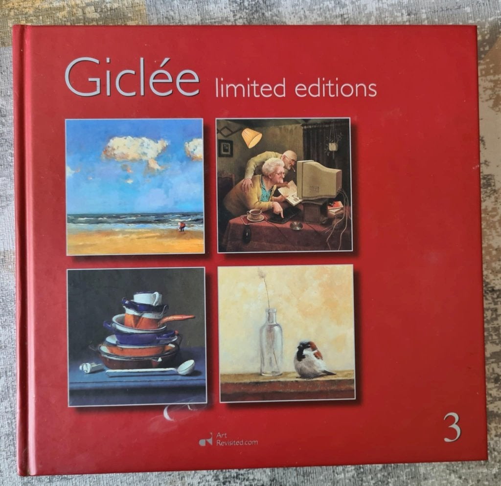 Giclée limited editions nummer 3, Boeken, Ophalen of Verzenden, Zo goed als nieuw, Schilder- en Tekenkunst