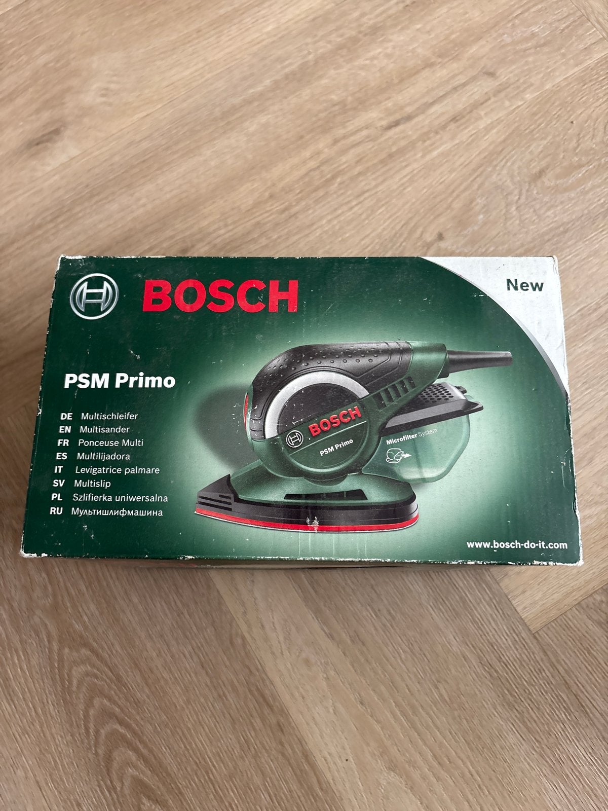 Bosch PSM Primo Multischuurmachine - Gebruikt, Ophalen, Gebruikt, Minder dan 600 watt, Overige typen