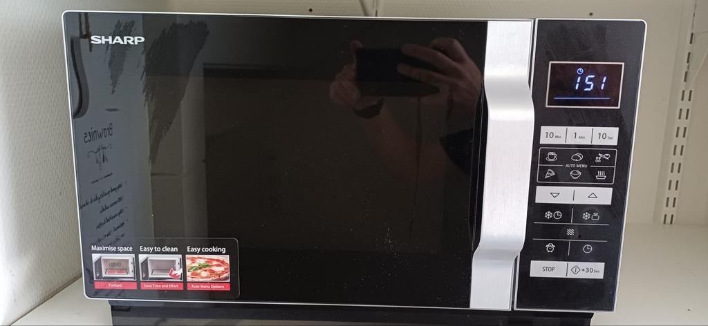 sharp magnetron r360s in goede staat, Ophalen, Gebruikt, Magnetron