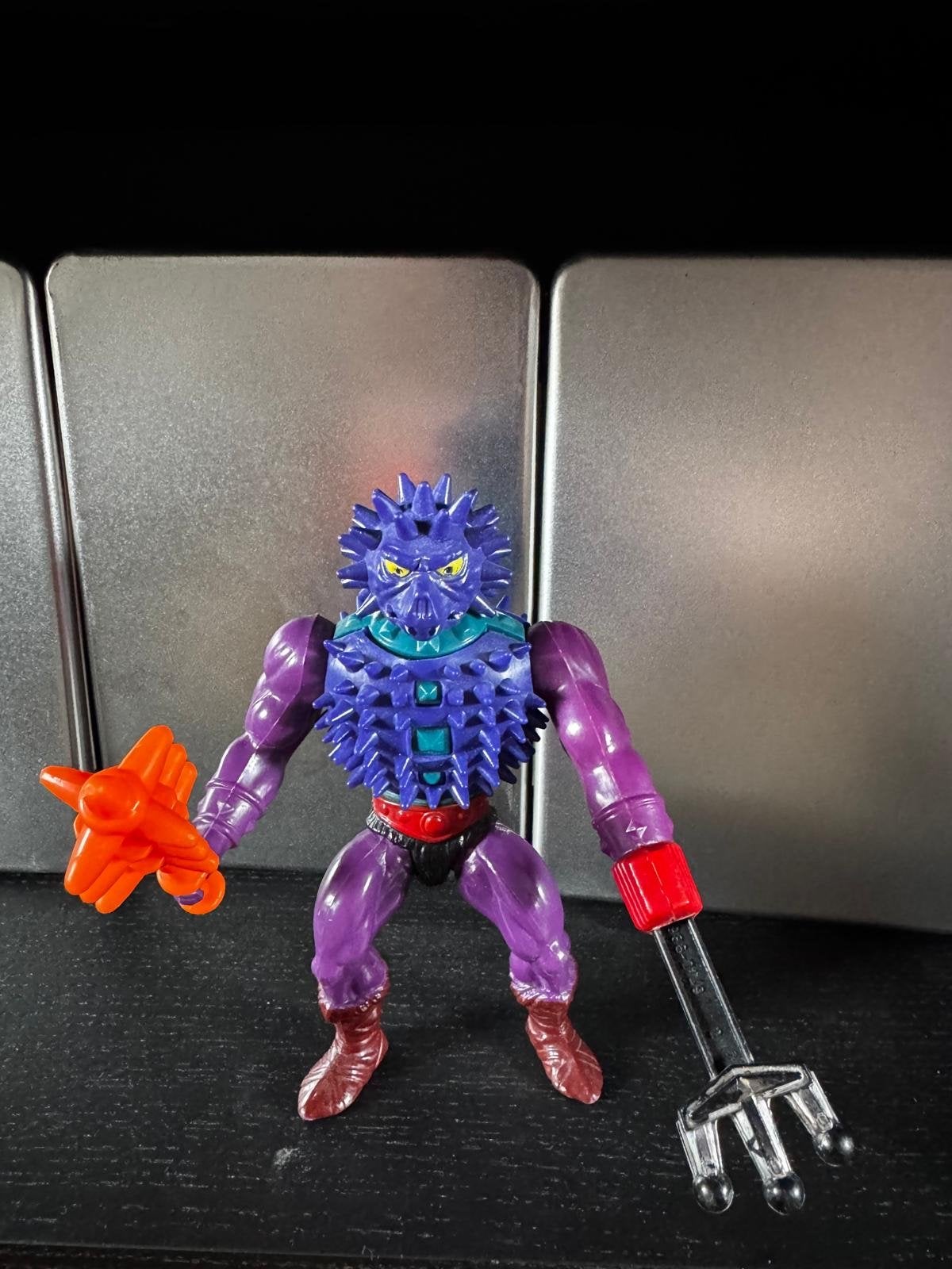 Masters of the Universe Spikor Actiefiguur 1985 Compleet, Ophalen of Verzenden, Gebruikt