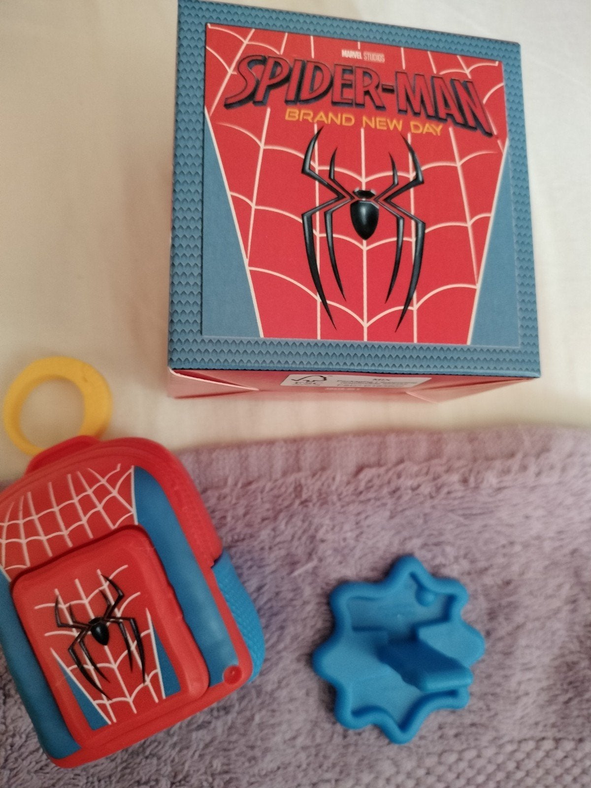 McDonald's Spiderman Brand New Day speeltje., Kinderen en Baby's, Speelgoed | Actiefiguren, Ophalen, Nieuw