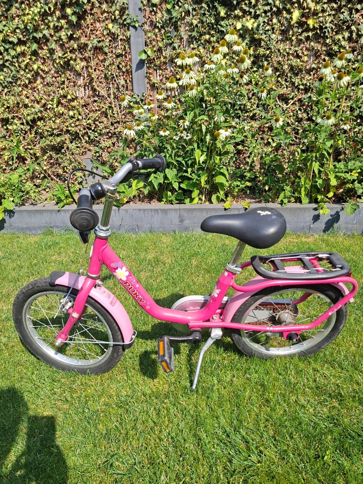 roze puky kinderfiets, Ophalen, Gebruikt, Minder dan 16 inch, Puky