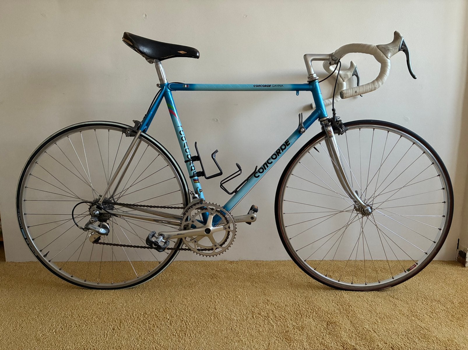 Classic racefiets, Gebruikt, 10 tot 15 versnellingen, Aluminium, 53 tot 57 cm
