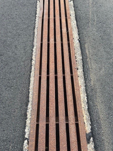 Gebruikte afwateringsgoten afkomstig van de NAM., Tuin en Terras, Tegels en Klinkers, Verzenden, Gebruikt, Beton, Terrastegels